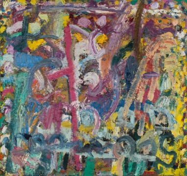 吉莲·艾尔斯 《蜂采蜜的地方》 227.3 x 242.5 cm 布面油画 1981-1982
吉莲·艾尔斯 《蜂采蜜的地方》 227.3 x 242.5 cm 布面油画 1981-1982