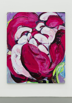 《樱桃花》 230×190 cm 布面油画 2020
《樱桃花》 230×190 cm 布面油画 2020