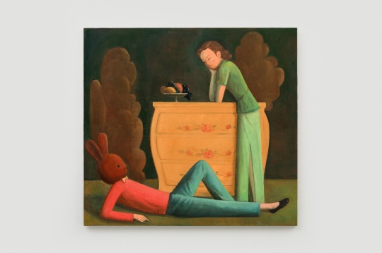 季鑫 《春欲幕》130×140cm 布面油画 2020
季鑫 《春欲幕》130×140cm 布面油画 2020