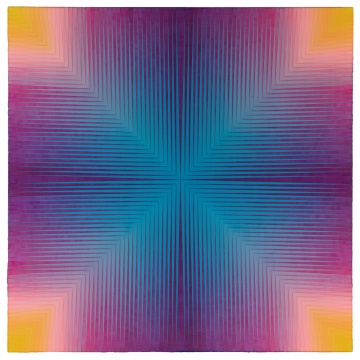王一 《中枢 2017-5》 160×160cm 布面丙烯、铅笔 2018
王一 《中枢 2017-5》 160×160cm 布面丙烯、铅笔 2018