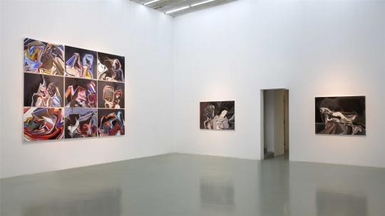 刘勃麟个展“Now Now”艾米李画廊展览现场
刘勃麟个展“Now Now”艾米李画廊展览现场