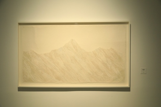付小桐 《254,560孔》 163×90cm 手工宣纸 2017
付小桐 《254,560孔》 163×90cm 手工宣纸 2017