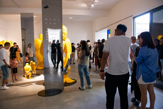 打开山上艺术空间的大门 王俨用“捍卫”诠释“个”展 打开山上艺术空间的大门 王俨用“捍卫”诠释“个”展
