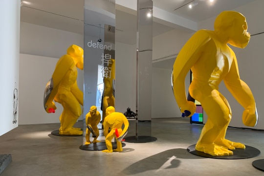 打开山上艺术空间的大门 王俨用“捍卫”诠释“个”展 打开山上艺术空间的大门 王俨用“捍卫”诠释“个”展