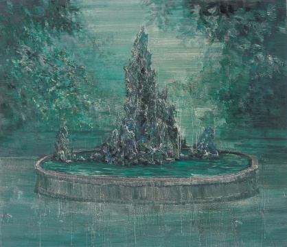 罗荃木《山石》 180×220cm 2006
罗荃木《山石》 180×220cm 2006