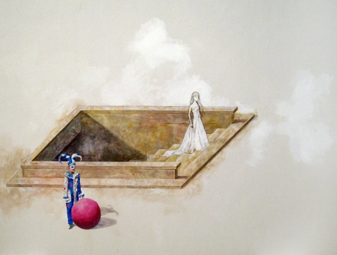 袁欣 《5月7日 》 200x150cm 2009 布面油画
袁欣 《5月7日 》 200x150cm 2009 布面油画