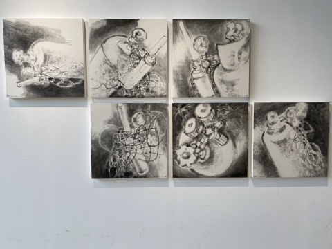 《呼 /吸》系列展览现场
《呼 /吸》系列展览现场