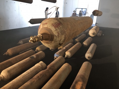 《呼/吸》系列展览现场
《呼/吸》系列展览现场