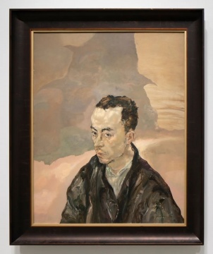 毛焰 《青年郭力》 92×73cm 布面油画 1994
毛焰 《青年郭力》 92×73cm 布面油画 1994