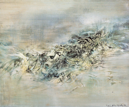 Lot820 赵无极 | 2.3.60 | 1960年作 | 布面油画 | 45.5×55cm RMB ¥ 5,800,000-8,800,000 Lot820 赵无极 | 2.3.60 | 1960年作 | 布面油画 | 45.5×55cm RMB ¥ 5,800,000-8,800,000
