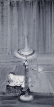 《哼者66》70cm x140cm 宣纸水墨 2011
《哼者66》70cm x140cm 宣纸水墨 2011