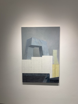 张弓 《金台夕照》 120 x 80 cm 布面丙烯 2012
张弓 《金台夕照》 120 x 80 cm 布面丙烯 2012