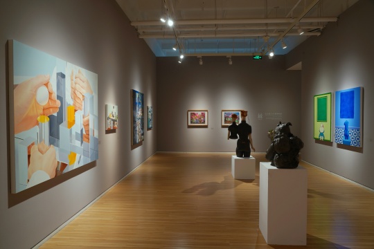 玉兰堂画廊夏季群展“丛林” 看点不止周春芽的“桃花” 玉兰堂画廊夏季群展“丛林” 看点不止周春芽的“桃花”