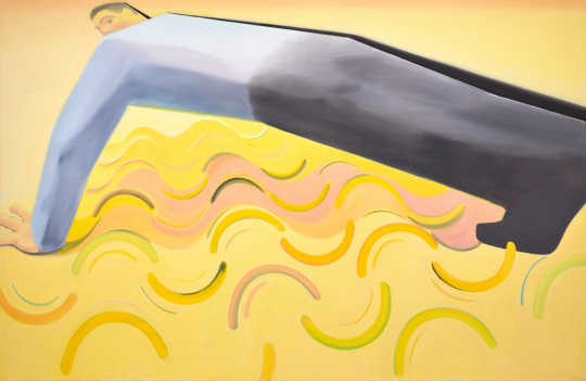 王晓曲 《桥梁》 130x200cm 布面油画 2018 王晓曲 《桥梁》 130x200cm 布面油画 2018