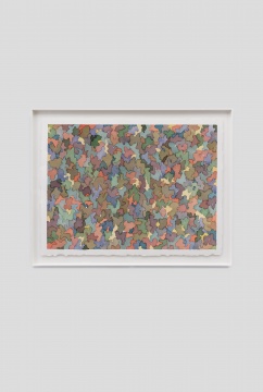 《落苔之六》  58×77cm (绘画 ) 65.5 × 84.5 cm (外框) 纸上水彩 2020
