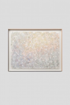 《落苔之七》  58×77cm (绘画 ) 65.5 × 84.5 cm (外框) 纸上水彩 2020