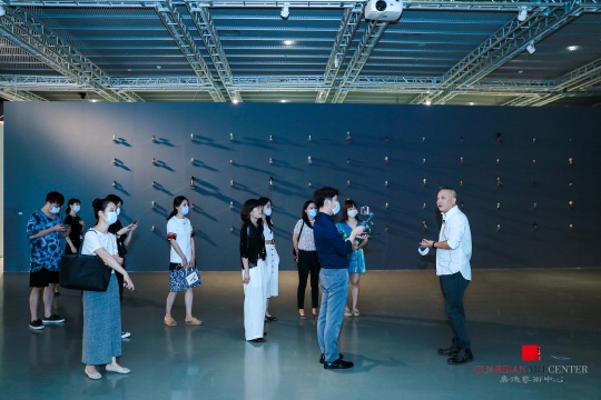 史金淞导览现场
史金淞导览现场