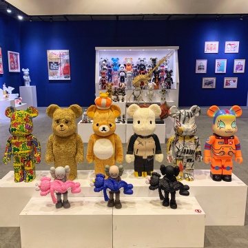 “艺典·范儿——潮流艺术展”现场
“艺典·范儿——潮流艺术展”现场