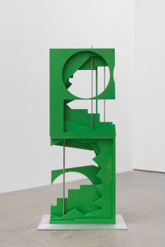 杨光南 《骨A2》 50×80×165cm 木、丙烯、铝 2020
杨光南 《骨A2》 50×80×165cm 木、丙烯、铝 2020