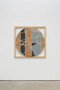 杨光南 《异形1》 5.5×120×120cm 树脂、油性颜料、木 2020
杨光南 《异形1》 5.5×120×120cm 树脂、油性颜料、木 2020