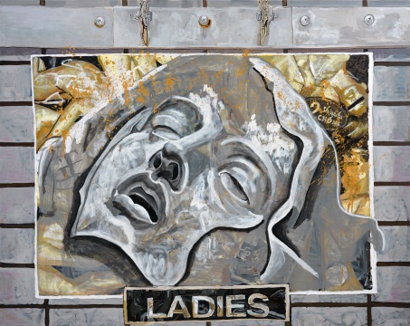 《The Ecstasy of St. Teresa》155 x 195 cm 布面丙烯 2020
《The Ecstasy of St. Teresa》155 x 195 cm 布面丙烯 2020