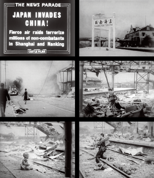 王小亭等,《世界新闻》新闻电影,16mm胶片,1937年 ©泰康收藏 TAIKANG COLLECTION
王小亭等,《世界新闻》新闻电影,16mm胶片,1937年 ©泰康收藏 TAIKANG COLLECTION