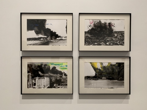 林舒作品展览现场
林舒作品展览现场