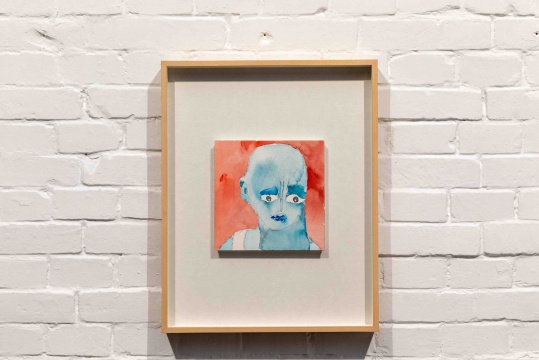 《赤(头像)》 20×20 cm 纸上铅笔与水彩 2020
《赤(头像)》 20×20 cm 纸上铅笔与水彩 2020