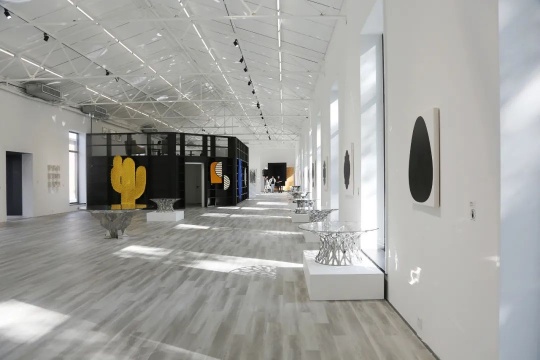 当世界只剩下点线面,松东艺术区群展呈现“有一种形式” 当世界只剩下点线面,松东艺术区群展呈现“有一种形式”