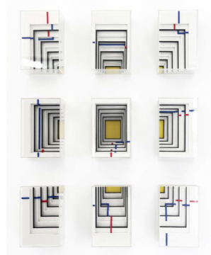 《ENCAPSULATED PERSPECTIVES 19/10》, 96 x 75 x 15cm,综合材料 2019
《ENCAPSULATED PERSPECTIVES 19/10》, 96 x 75 x 15cm,综合材料 2019