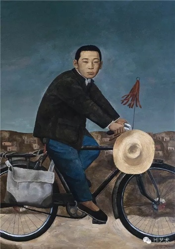 段建伟 《手艺之一》 160×110cm 布面油画 1996
