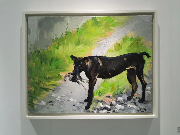 刘小东作品《青春期之一》为東京画廊 +BTAP展位最贵,130万元以上。
刘小东作品《青春期之一》为東京画廊 +BTAP展位最贵,130万元以上。