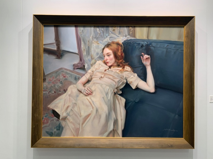 庞茂琨作品,100万元以上,为千高原展位最贵的作品。
庞茂琨作品,100万元以上,为千高原展位最贵的作品。