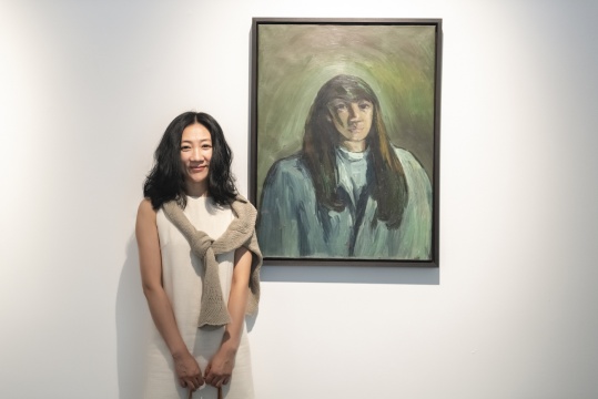 
刘锋植 《无题》 80×60cm 布面油画 1990年代

画中人是刘锋植的学生

