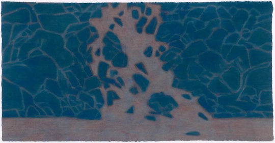 《曾溪》 95 x 189 cm 纸本设色 2020
《曾溪》 95 x 189 cm 纸本设色 2020
