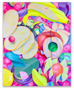 贺天琪 《盛宴4》150x120cm 布面丙烯 2020
贺天琪 《盛宴4》150x120cm 布面丙烯 2020