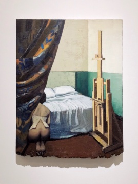 《一个故事》 52 x 40 cm 布面油画 2020
《一个故事》 52 x 40 cm 布面油画 2020