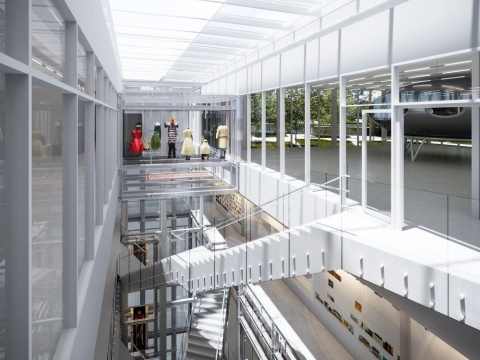 新落成的荷兰博物馆公共艺术仓库是一个巨型大碗，将于2021年向公众开放