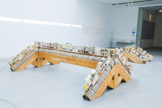 “绵延”展览现场
“绵延”展览现场