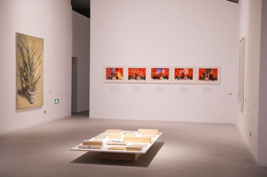 “绵延”展览现场
“绵延”展览现场