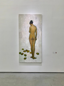 王音 《无题》210×100cm 布面油画 2012
王音 《无题》210×100cm 布面油画 2012