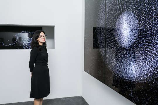 “非物质 / 再物质：计算机艺术简史”展览现场，UCCA尤伦斯当代艺术中心
