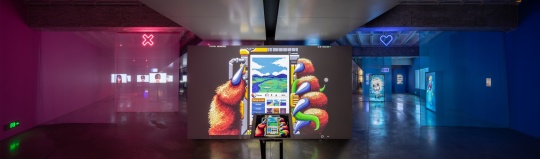 “AI:爱与人工智能”展览现场
“AI:爱与人工智能”展览现场
