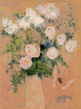 马克·夏加尔《玫瑰花束》70.5x52.3cm 综合材料绘画,水粉、水彩、黑色铅笔、彩色铅笔 、纸 1930
马克·夏加尔《玫瑰花束》70.5x52.3cm 综合材料绘画,水粉、水彩、黑色铅笔、彩色铅笔 、纸 1930