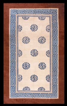 《中国地毯》,来自ANTIQUE RUG STUDIO(纽约)
《中国地毯》,来自ANTIQUE RUG STUDIO(纽约)