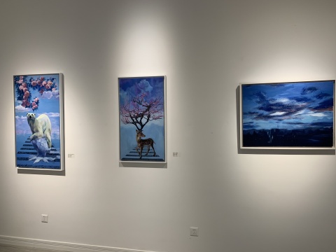 城市猎人的现实浪漫，王岩个展于白野画廊开幕