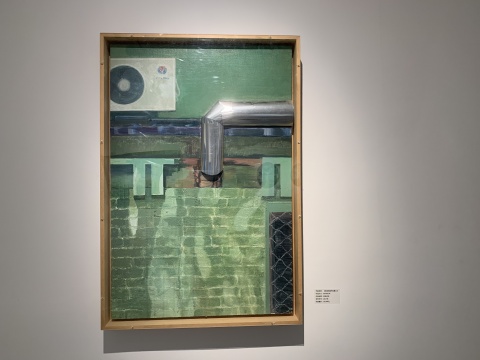 《流动的城市风景11》 90x60cm 综合材料 2017
《流动的城市风景11》 90x60cm 综合材料 2017