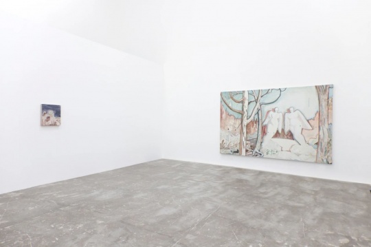 “曲折的时间”香格纳展览现场
“曲折的时间”香格纳展览现场