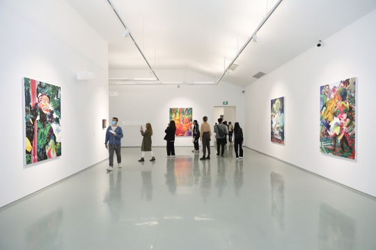 “迷彩:宋朋个展”展览现场
“迷彩:宋朋个展”展览现场