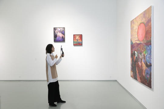 “迷彩:宋朋个展”展览现场
“迷彩:宋朋个展”展览现场